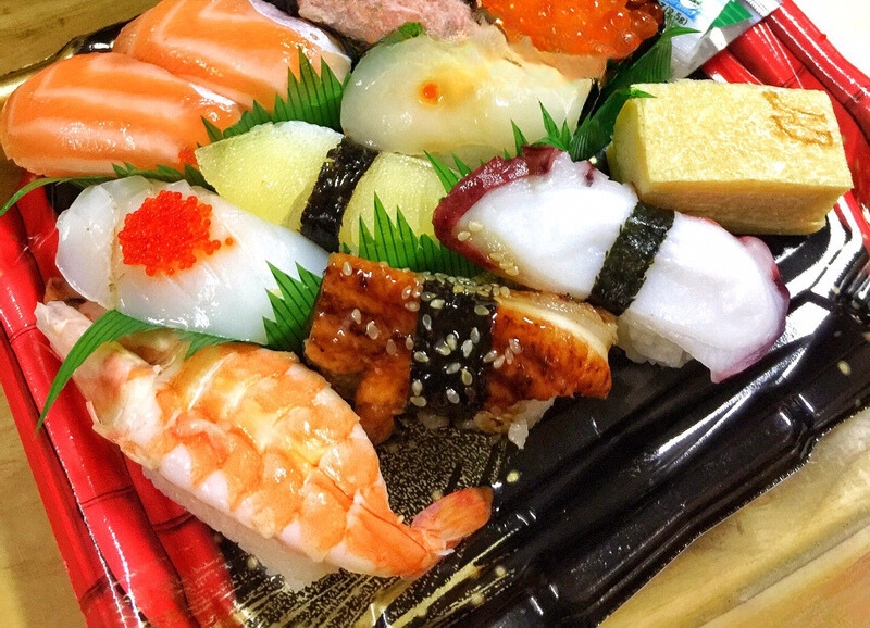 Sushi một món ăn không thể nào bỏ qua khi có dịp ghé AEON