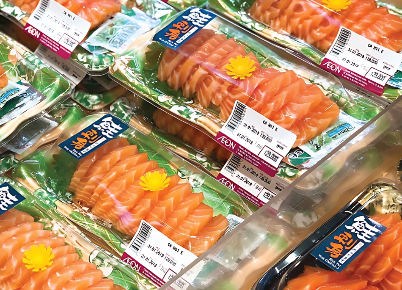 Sashimi cũng là một trong những món ăn làm nên thương hiệu của AEON