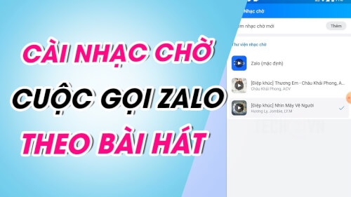 Cách cài nhạc trên Zalo 3